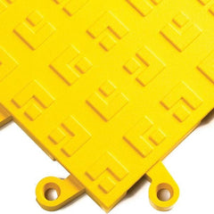 Wearwell - 1 10-Piece 18" Long x 18" Wide x 7/8" Thick, Anti-Fatigue Modular Matting System - Apex Tool & Supply