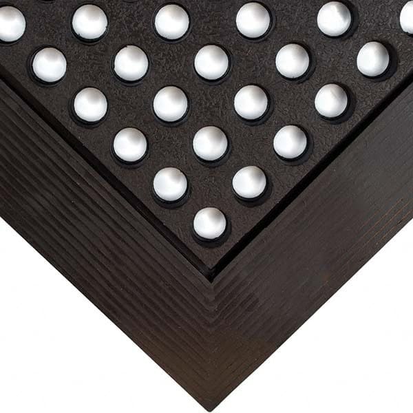 Wearwell - 4' Long x 3' Wide x 5/8" Thick Dry/Wet Environment Heavy Duty Anti-Fatigue Matting - Apex Tool & Supply