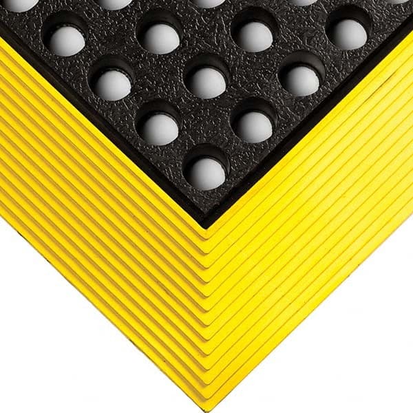 Wearwell - 4' Long x 3' Wide x 5/8" Thick Dry/Wet Environment Heavy Duty Anti-Fatigue Matting - Apex Tool & Supply
