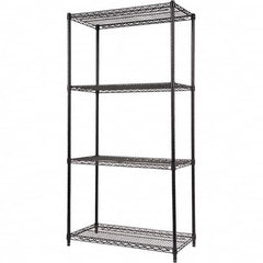 ALERA - 5,000 Lb Capacity 4 Shelf Wire Shelving - Starter Unit - Apex Tool & Supply