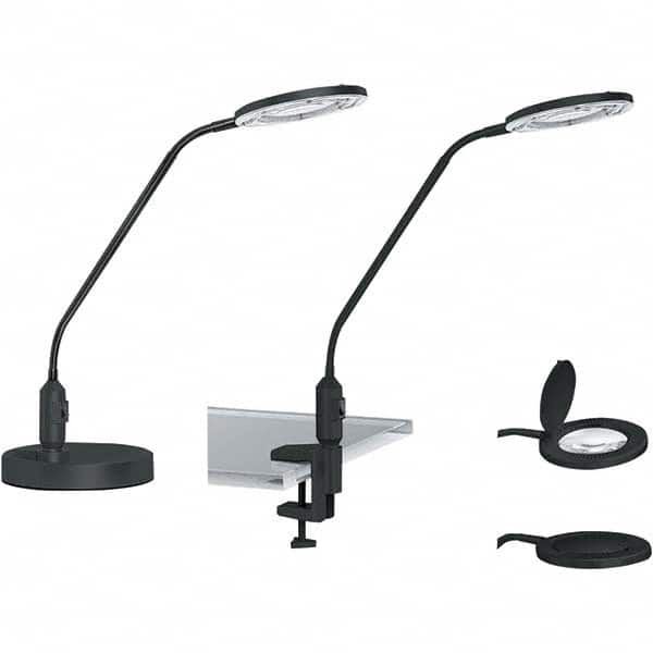 ALERA - Task Lights Fixture Type: Magnifying Color: Black - Apex Tool & Supply