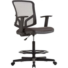 ALERA - Swivel & Adjustable Stools Type: Adjustable Height Stool Base Type: Metal - Apex Tool & Supply