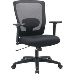 ALERA - 37 to 41-1/2" High Mid-Back Swivel/Tilt Chair - Apex Tool & Supply
