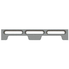 Phillips Precision - Laser Etching Fixture Rails & End Caps Type: Docking Rail Length (Inch): 12.00 - Apex Tool & Supply