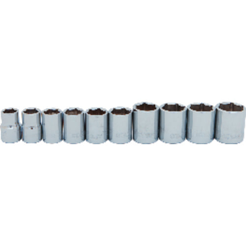 3/8″ 10PC SOCKET SET 6PT - Apex Tool & Supply
