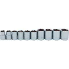 3/8″ 10PC SOCKET SET 6PT - Apex Tool & Supply