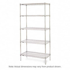 Metro - 2,000 Lb Capacity 5 Shelf Wire Shelving - Starter Unit - Apex Tool & Supply