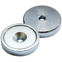 Eclipse - Rare Earth Pot Magnets Rare Earth Metal Type: Neodymium Rare Earth Diameter (Inch): 1-1/4 - Apex Tool & Supply