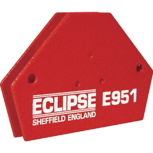 Eclipse - Magnetic Welding & Fabrication Squares Holding Angle: 30; 45; 60; 75; 90 Average Pull Force (Lb.): 22.00 - Apex Tool & Supply