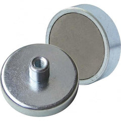 Eclipse - Ceramic Fixture Magnets Fixture Style: Center Mount Length (Decimal Inch): 1.2600 - Apex Tool & Supply
