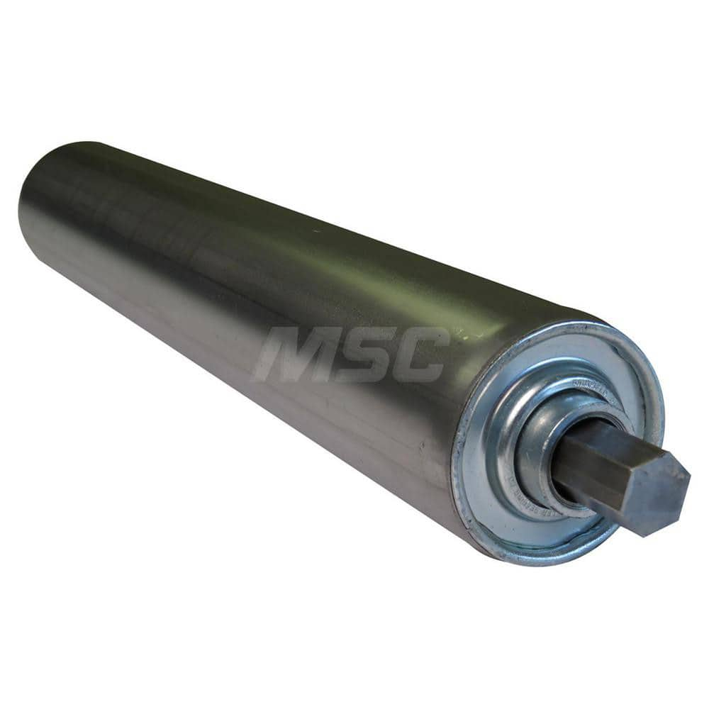 Roller Skids; Roller Material: Steel; Load Capacity: 564; Color: Chrome; Finish: Natural; Compatible Surface Type: Smooth; Roller Length: 53.0000 in; Roller Width: 2.5000; Roller Height: 2.5 in; Roller Diameter: 2.5000; Overall Height: 2.5 in; Overall Len