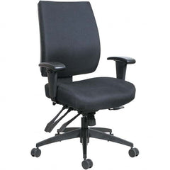 ALERA - 38-1/2 to 42-1/2" High Swivel/Tilt Chair - Apex Tool & Supply
