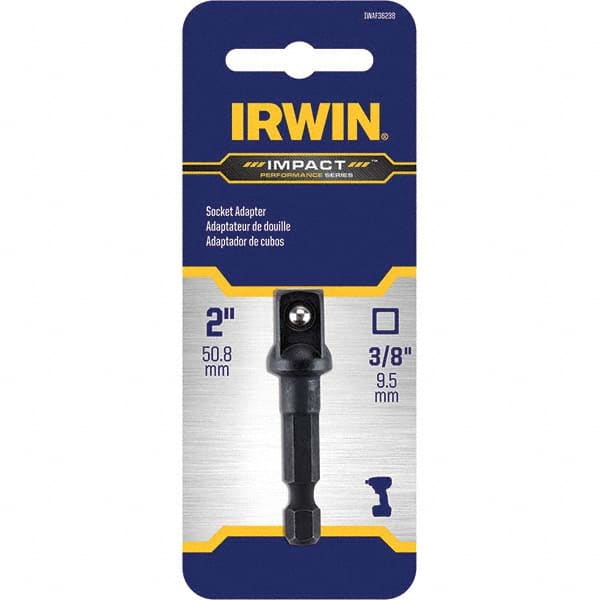 Irwin - 3/8" Hex Impact Socket Adapter - Apex Tool & Supply