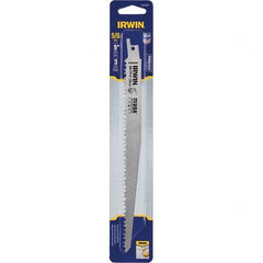 Irwin - Reciprocating Saw Blades Blade Material: Bi-Metal Blade Length (Inch): 9 - Apex Tool & Supply