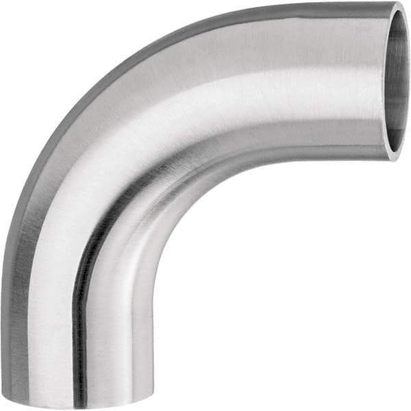 Value Collection - Sanitary Stainless Steel Pipe Fittings Type: 90 Elbow Style: Butt Weld - Apex Tool & Supply