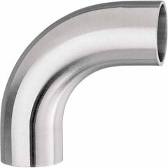 Value Collection - Sanitary Stainless Steel Pipe Fittings Type: 90 Elbow Style: Butt Weld - Apex Tool & Supply