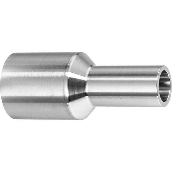Value Collection - Sanitary Stainless Steel Pipe Fittings Type: Straight Adapter Style: Butt Weld - Apex Tool & Supply