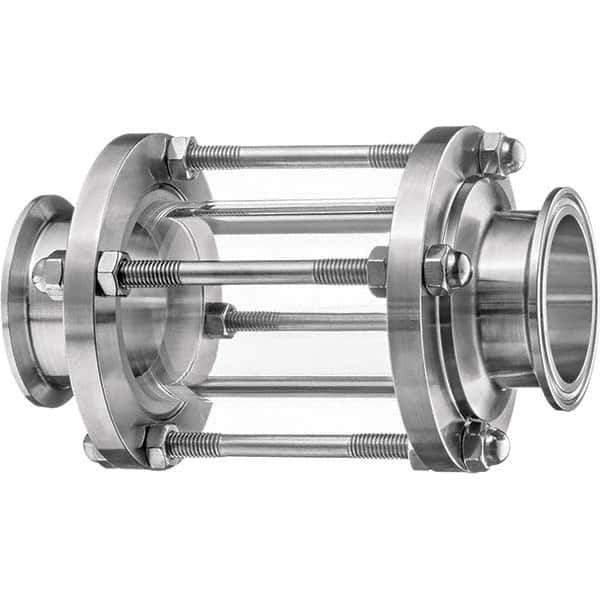 Value Collection - Sanitary Stainless Steel Pipe Fittings Type: Sight Glass Style: Quick-Clamp - Apex Tool & Supply