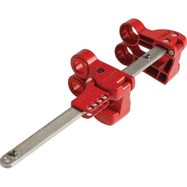Brady - Pneumatic & Valve Lockouts Type: Gate Valve Lockout Maximum Valve Handle Size (Inch): 3 - Apex Tool & Supply