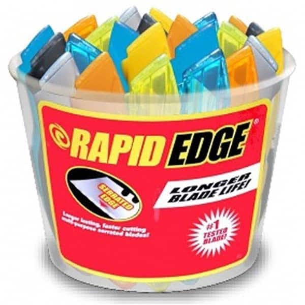 Rapid Edge - Utility Knives, Snap Blades & Box Cutters Type: Utility Knife Blade Type: Retractable - Apex Tool & Supply