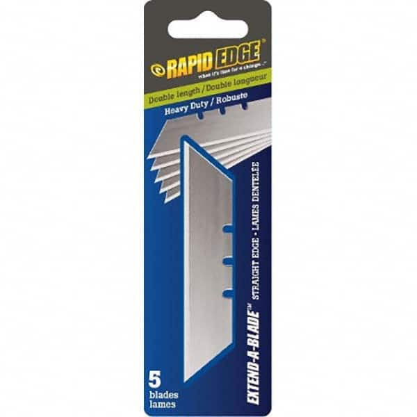 Rapid Edge - Knife Blades Type: Utility Knife Blade Material: Carbon Steel - Apex Tool & Supply