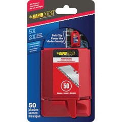 Rapid Edge - Knife Blades Type: Utility Knife Blade Material: Carbon Steel - Apex Tool & Supply