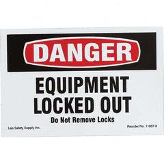 Brady - Safety & Facility Labels Message Type: Accident Prevention Header: DANGER - Apex Tool & Supply