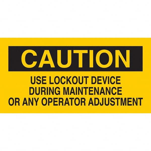 Brady - Safety & Facility Labels Message Type: Accident Prevention Header: CAUTION - Apex Tool & Supply