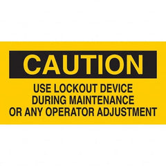 Brady - Safety & Facility Labels Message Type: Accident Prevention Header: CAUTION - Apex Tool & Supply