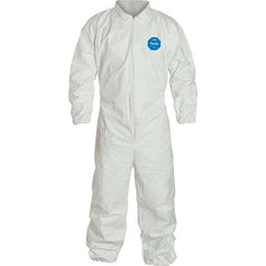 Dupont - 1 25-Piece Size 6XL White Tyvek General Purpose Coveralls - Apex Tool & Supply