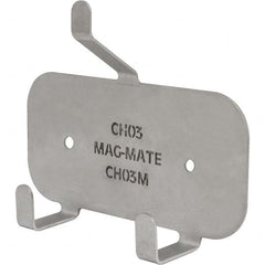 Mag-Mate - Coat & Hat Hooks Type: Double Coat and Hat Hook Projection: 2-15/64 (Inch) - Apex Tool & Supply