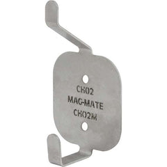 Mag-Mate - Coat & Hat Hooks Type: Double Coat and Hat Hook Projection: 2-15/64 (Inch) - Apex Tool & Supply