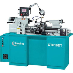 Clausing - Bench, Engine & Toolroom Lathes   Machine Type: Toolroom Lathe    Spindle Speed Control: Variable Speed Pulley - Apex Tool & Supply