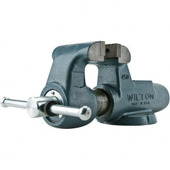 Wilton - Bench Vises Jaw Width (Inch): 3 Jaw Opening Capacity (Inch): 4-3/4 - Apex Tool & Supply