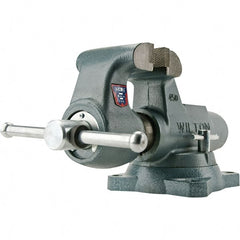 Wilton - Bench Vises Jaw Width (Inch): 3 Jaw Opening Capacity (Inch): 4-3/4 - Apex Tool & Supply