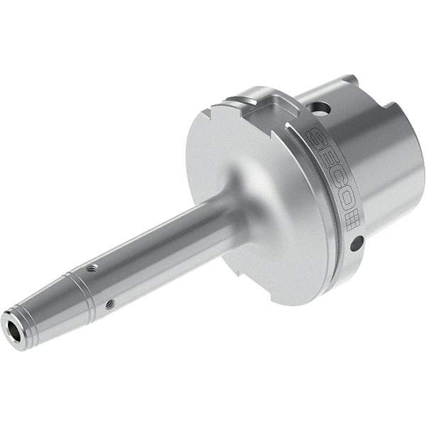 Seco - 12mm Hole Diam, HSK125 Taper Shank Shrink Fit Tool Holder & Adapter - 171mm Projection, 24mm Nose Diam, 263 RPM, Through Coolant - Exact Industrial Supply