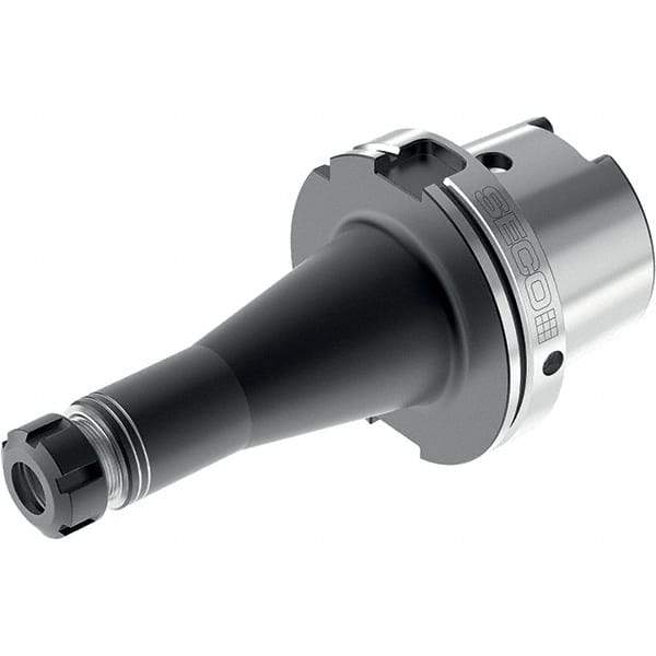 Seco - 20mm Capacity, 200mm Projection, ER25 Collet Chuck - 263mm OAL - Exact Industrial Supply