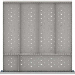 LISTA - 6-Compartment Drawer Divider Layout for 3.15" High Drawers - Apex Tool & Supply