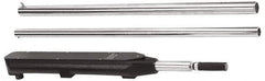 Proto - 1" Drive Micrometer Fixed Head Torque Wrench - 400 Ft/Lb to 2,000 Ft/Lb Torque, 107-1/2" OAL, 10 Ft/Lb Graduation, Ratchet Head - Apex Tool & Supply