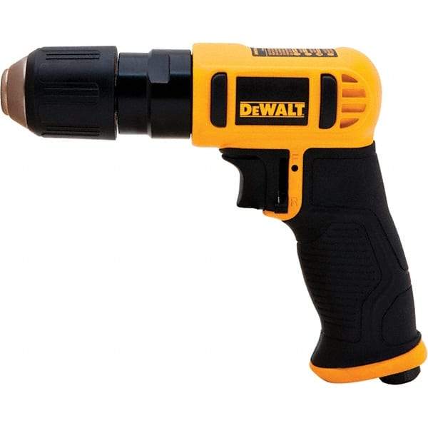 DeWALT - Air Drills Chuck Size: 3/8 Chuck Type: Keyless - Apex Tool & Supply