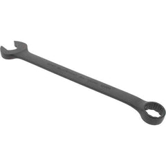 Blackhawk by Proto - 32mm 12 Point Offset Combination Wrench - 15° Offset Angle, 16.9" OAL, Steel, Black Finish - Apex Tool & Supply