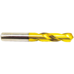11/32″ Dia. Screw Machine Drill, 118 Degrees, TiN, Series/List # 1435 - Exact Industrial Supply