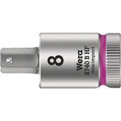 Wera - 3/8" Drive, 3/16" Hex Bit Socket - 4-13/64" OAL - Apex Tool & Supply