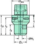 C63912006055 CAPTO ADAPTER - Apex Tool & Supply