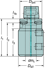 C83912750100 CAPTO ADAPTER - Apex Tool & Supply