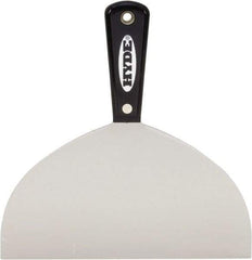 Hyde Tools - 8" Wide Flexible Blade Carbon Steel Joint Knife - Flexible, Nylon Handle - Apex Tool & Supply