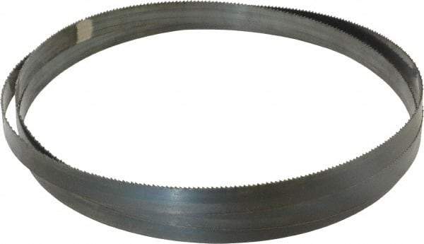 Starrett - 14 TPI, 5' 8" Long x 1/2" Wide x 0.025" Thick, Welded Band Saw Blade - Carbon Steel, Toothed Edge, Raker Tooth Set, Flexible Back, Contour Cutting - Apex Tool & Supply