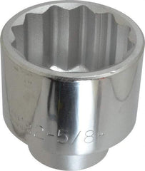 Proto - 2-5/8", 1" Drive, Standard Hand Socket - 12 Points, 4-1/8" OAL - Apex Tool & Supply