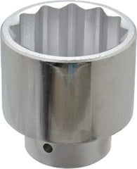 Proto - 2-1/2", 1" Drive, Standard Hand Socket - 12 Points, 4-1/8" OAL - Apex Tool & Supply