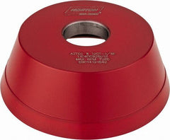 Norton - 5" Diam, 1-1/4" Hole Size, 1-3/4" Overall Thickness, 120 Grit, Type 11 Tool & Cutter Grinding Wheel - Fine Grade, CBN, Resinoid Bond - Apex Tool & Supply